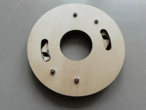 Laser cut planetary gear type mechanical iris-2 leaf-D130d43 3D Принт Модель