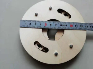 Laser cut planetary gear type mechanical iris-2 leaf-D130d43 3D Print Model