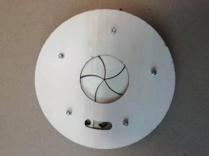 Laser cut planetary gear type iris mechanism-5 blades-D150d52 3D Принт Модель