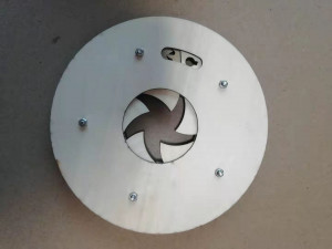 Laser cut planetary gear type iris mechanism-5 blades-D150d52 3D Принт Модель