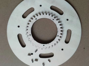 Laser cut planetary gear type iris mechanism-5 blades-D150d52 3D Принт Модель