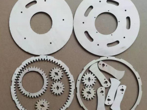 Laser cut planetary gear type iris mechanism-5 blades-D150d52 3D Принт Модель