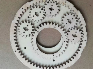 Laser cut planetary gear type iris mechanism-5 blades-D150d52 3D Принт Модель