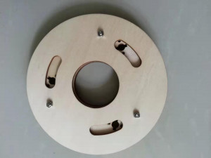 Laser cut planetary gear type mechanical iris-3 leaf-D130d43 Modello di stampa 3D