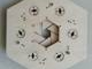 Sliding Iris Mechanism For laser cutting-6 blades Model do druku 3D