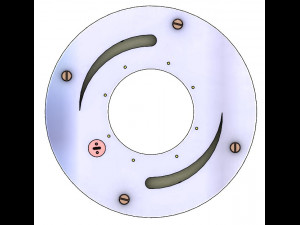 LS2BLROD30A-Tai Chi Mechanism for laser cut 3D Baskı Modeli