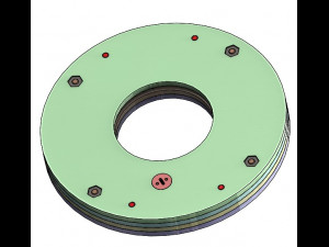 LS2BLROD30A-Tai Chi Mechanism for laser cut 3D Baskı Modeli