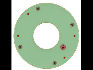 LS2BLROD30A-Tai Chi Mechanism for laser cut 3D Baskı Modeli
