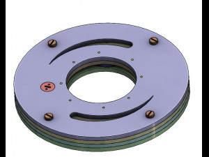 LS2BLROD30A-Tai Chi Mechanism for laser cut 3D Baskı Modeli