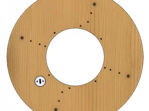 LS2BLROD90A-Tai Chi Mechanism for laser cut 3D Print Model
