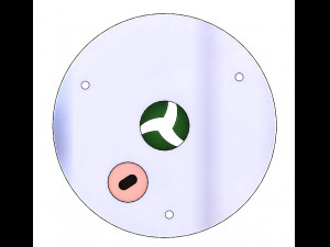3DP3BLROD10A-Iris mechanism for 3d printing Modèles 3D en vedette