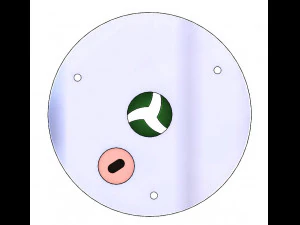 3DP3BLROD10A-Iris mechanism for 3d printing 3D Print Model