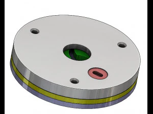 3DP3BLROD10A-Iris mechanism for 3d printing 3D Print Model