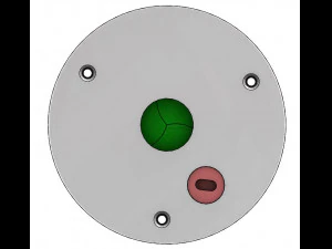 3DP3BLROD10A-Iris mechanism for 3d printing 3D Print Model