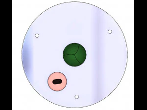3DP3BLROD10A-Iris mechanism for 3d printing 3D Print Model
