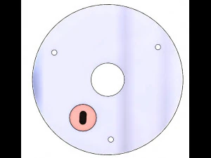 3DP3BLROD10A-Iris mechanism for 3d printing 3D Print Model