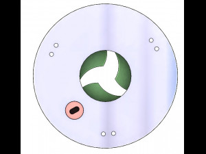 3DP3BLROD20A-Iris mechanism for 3d printing 3D Print Model
