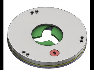3DP3BLROD30A-Iris mechanism for 3d printing 3D Print Model