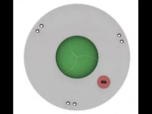 3DP3BLROD30A-Iris mechanism for 3d printing 3D Print Model