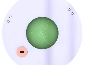 3DP3BLROD30A-Iris mechanism for 3d printing 3D Print Model