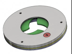 3DP3BLROD40A-Iris mechanism for 3d printing 3D Print Model