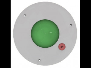 3DP3BLROD40A-Iris mechanism for 3d printing 3D Принт Модель