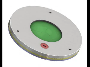 3DP3BLROD40A-Iris mechanism for 3d printing 3D Print Model