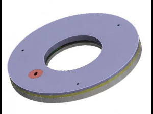 3DP3BLROD40A-Iris mechanism for 3d printing 3D Print Model