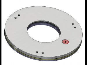 3DP3BLROD50A-Mecanismo de iris para impresi&oacute;n 3d Modelo de impresión 3D