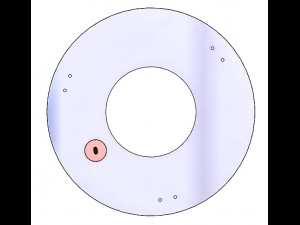 3DP3BLROD50A-Iris mechanism for 3d printing Modelo de impresión 3D