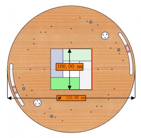 SL4BLSH100A-Laser Cut Square Hole Sliding Iris Diaphragm Modelo de impresión 3D .c4d .max .obj .3ds .fbx .stl .blend 