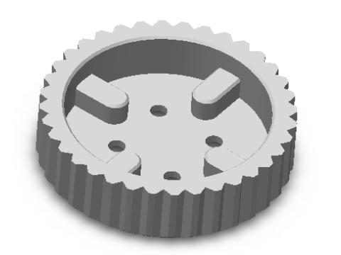 D25B4V01 Iris ball shutter mechanism 3d print free Modelo de Impressão 3D
