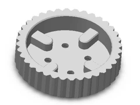 D25B4V01 Iris ball shutter mechanism 3d print free 3D Print Model