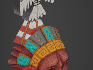 Gamedev probs Indian idol 3D 模型
