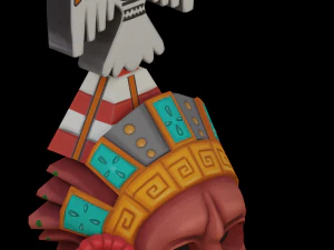 Gamedev probs Indian idol 3D Model