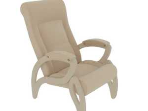 Poltrona Verona Vaniglia Modello 3D