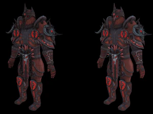 Cavaleiro da Morte de Warcraft Modelo 3D