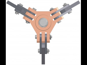 3-Jaw Bearing Puller 3Dモデル