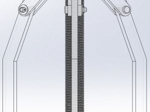 3-Jaw Bearing Puller 3Dモデル