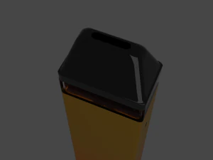 전자 기화기 3D 모델