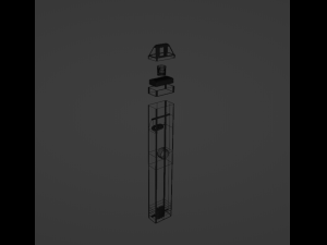 Electronic vaporizer 3D Model