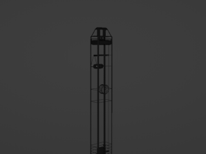 Electronic vaporizer 3D Model