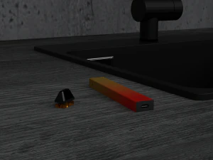 Elektronik buharlaştırıcı 3D Model