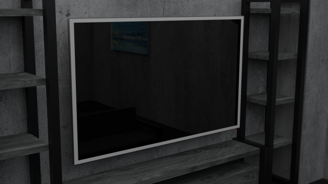 Smart-TV Model 3D .c4d .max .obj .3ds .fbx .stl .blend 