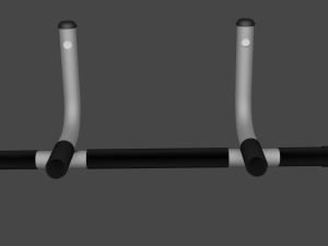 Horizontal bar Modelo 3D
