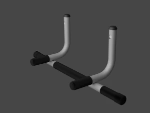Horizontal bar 3D Model
