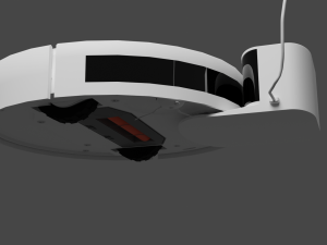 Robot vacuum cleaner Model 3D