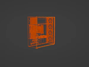 PC para juegos Modelo 3D