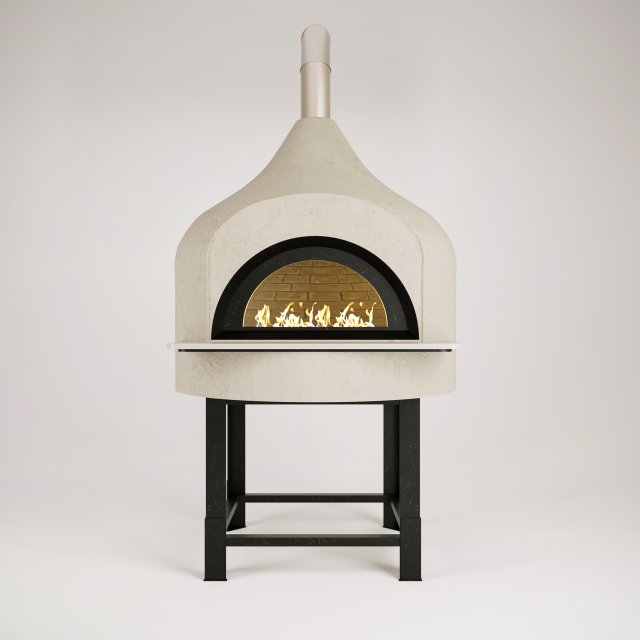 Pizza oven Modelo 3D .c4d .max .obj .3ds .fbx .stl .blend 