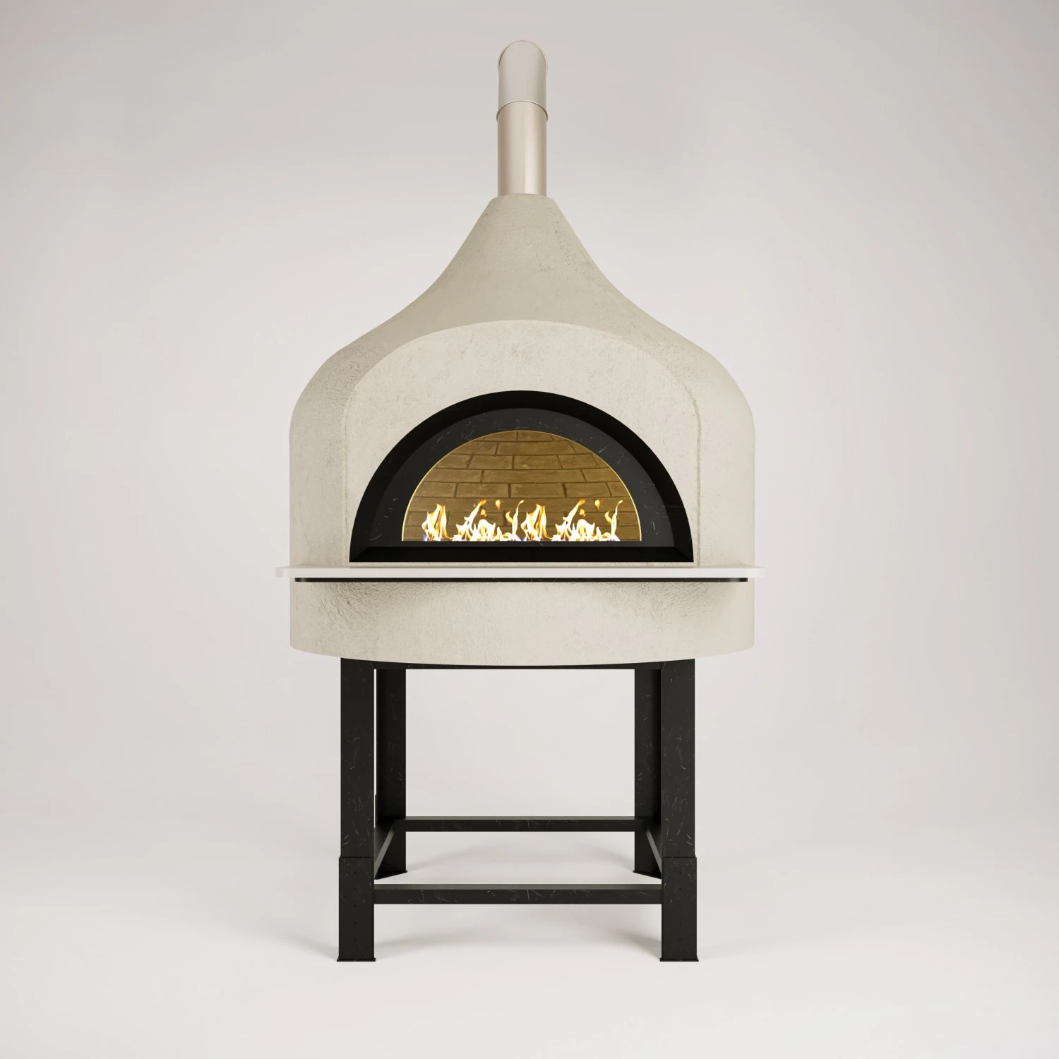 Pizza oven 3D Model .c4d .max .obj .3ds .fbx .stl .blend 